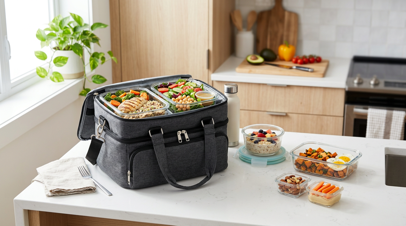 Best meal prep bags with containers for work (2026 review)