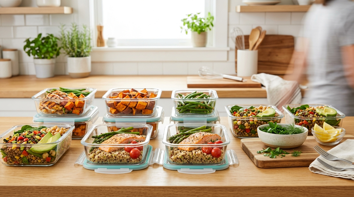 Diabetic-friendly meal prep – low glycemic weekly plan