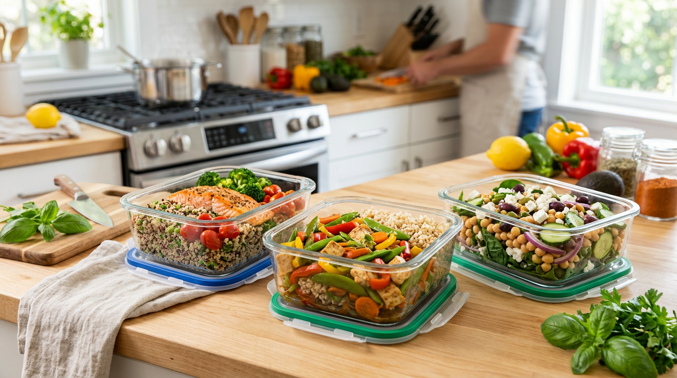 Family-size meal prep containers: sizes for shared meals