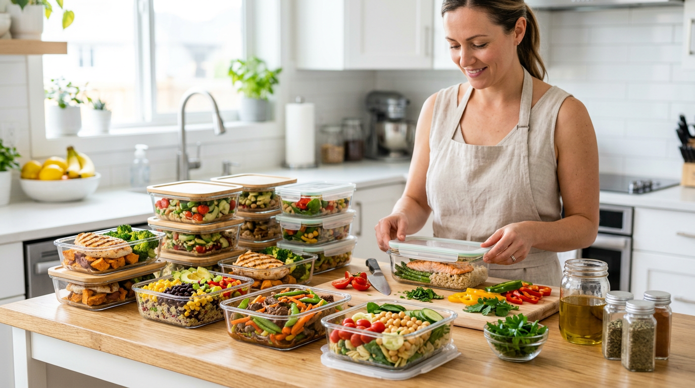 Gluten-free meal prep for the whole family – weekly plan