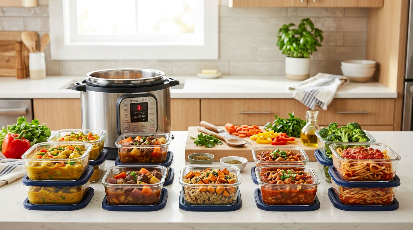 Instant Pot meal prep – 15 dump-and-go recipes