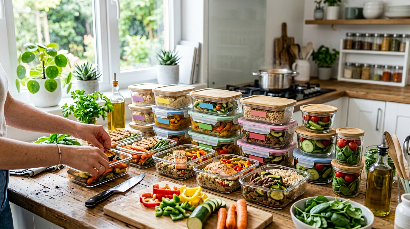 Low FODMAP meal prep – IBS-friendly weekly plan