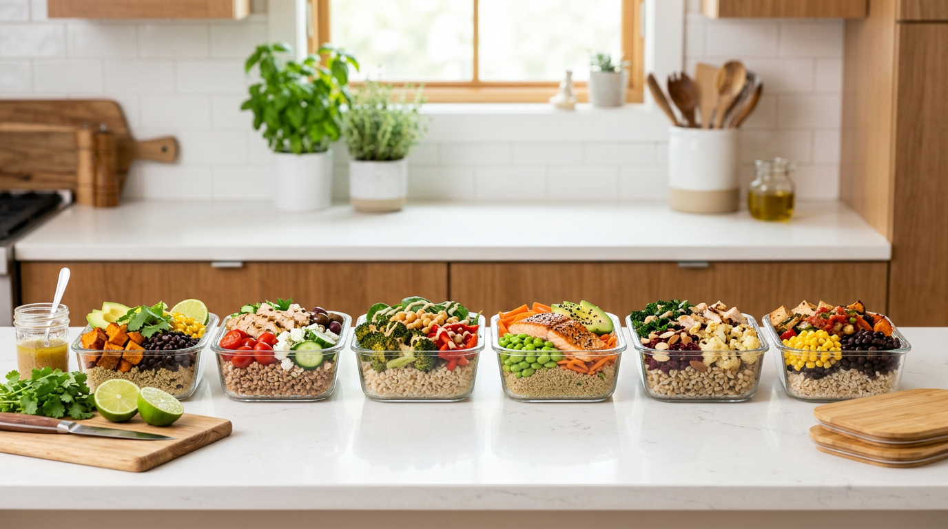 Meal prep bowls – 15 mix-and-match grain bowl combos