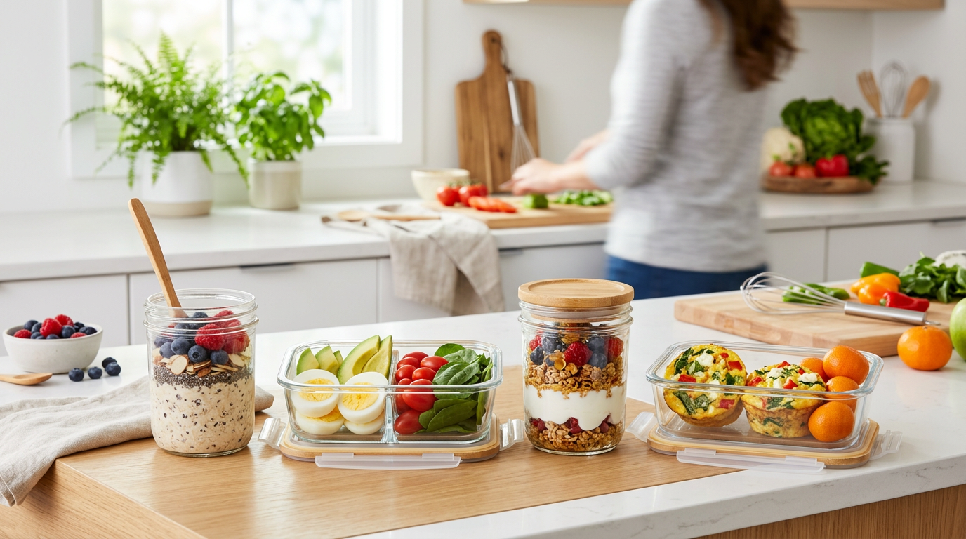 Meal prep breakfast ideas – grab and go for busy mornings