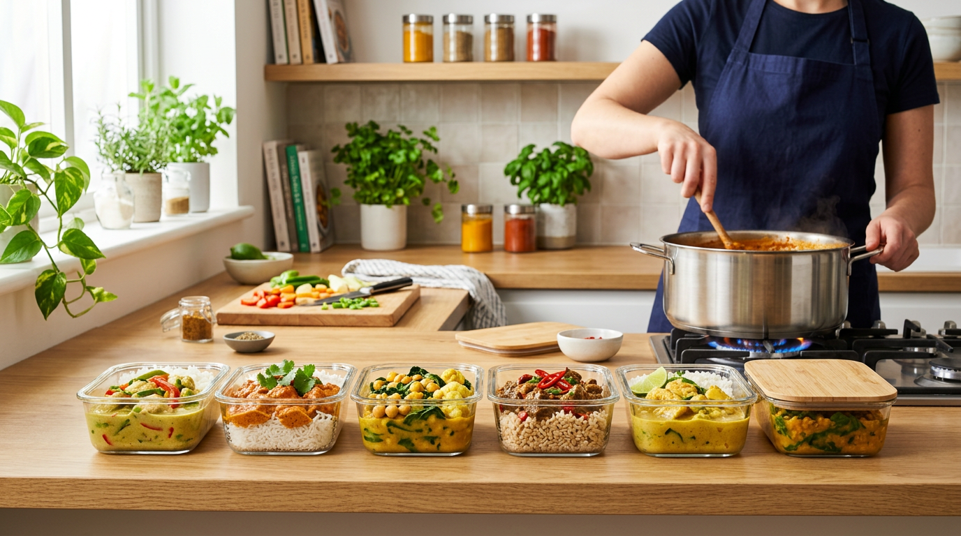 Meal prep curry recipes – 6 variations that freeze perfectly