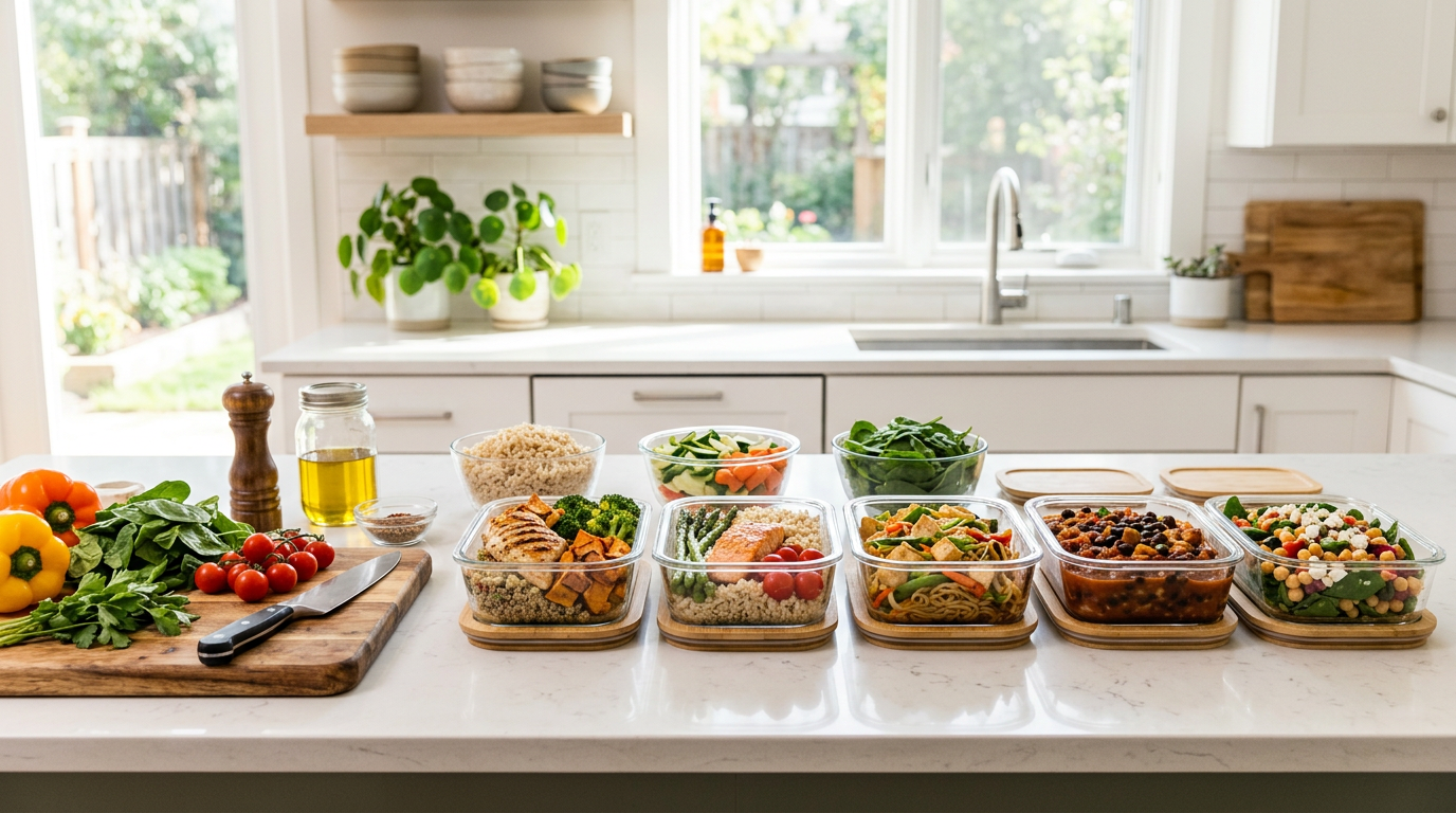 Meal prep for absolute beginners – first week step by step