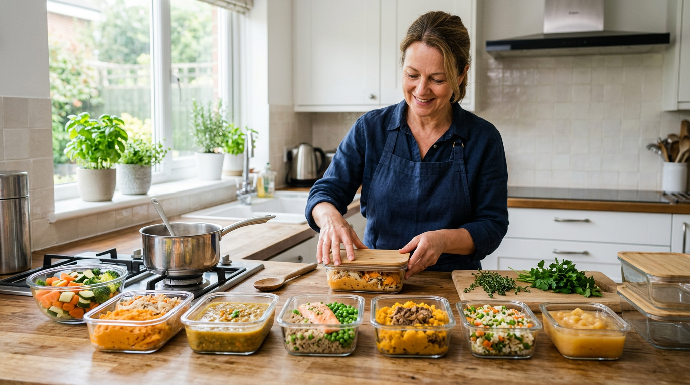 Meal prep for elderly parents – soft food batch cooking guide