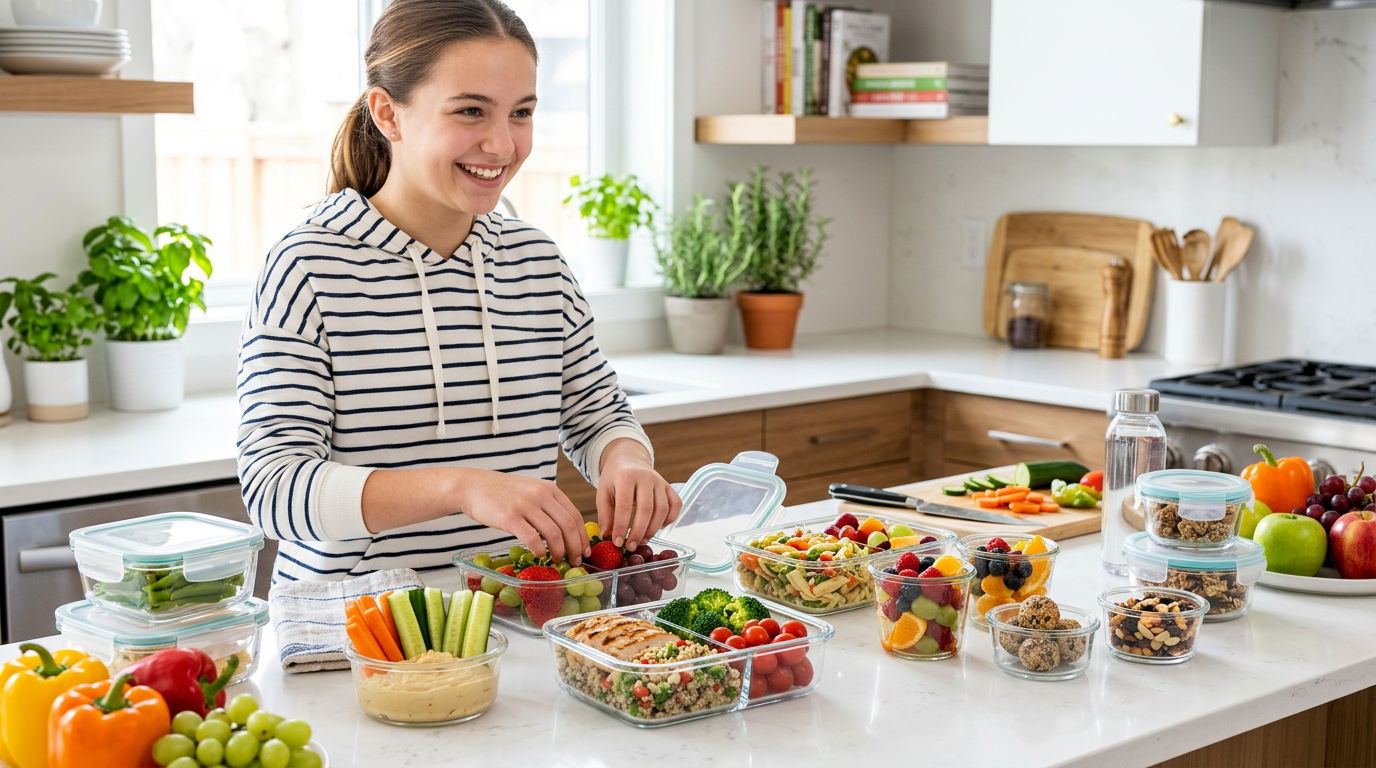 Meal prep for teenagers – after school snacks and lunches
