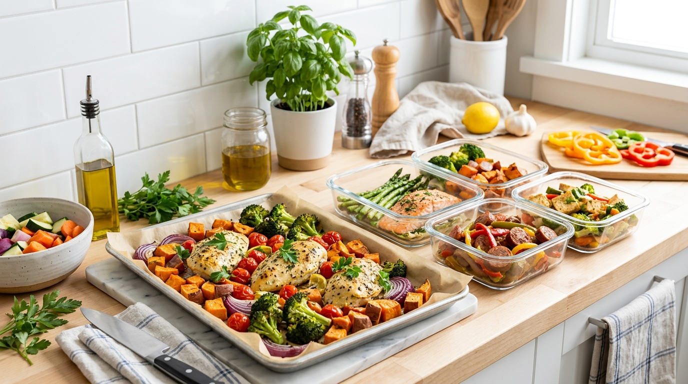 Sheet pan meal prep – 10 easy one-pan recipes