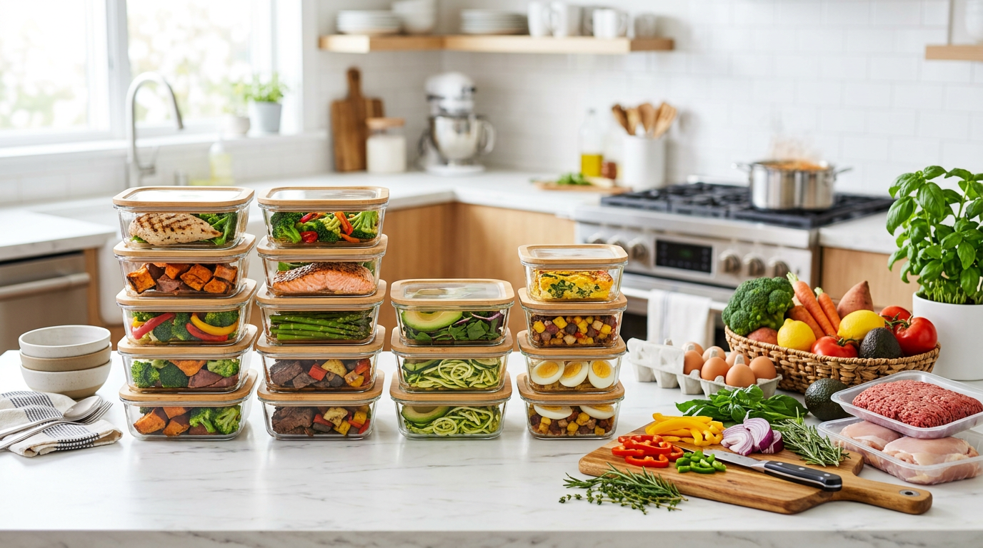 Whole30 meal prep – 7-day compliant plan with grocery list